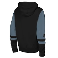 Youth Black Vegas Golden Knights Face Off Full-Zip Hoodie