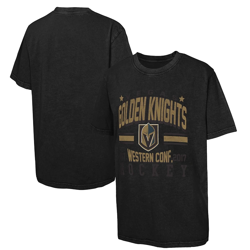T-shirt court noir Vegas Golden Knights Sure pour jeunes