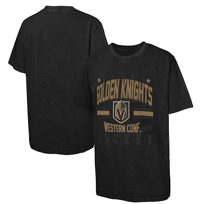 T-shirt court noir Vegas Golden Knights Sure pour jeunes