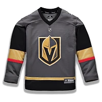 Youth Fanatics Black Vegas Golden Knights Home Replica - Blank Jersey