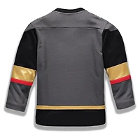 Youth Fanatics Black Vegas Golden Knights Home Replica - Blank Jersey