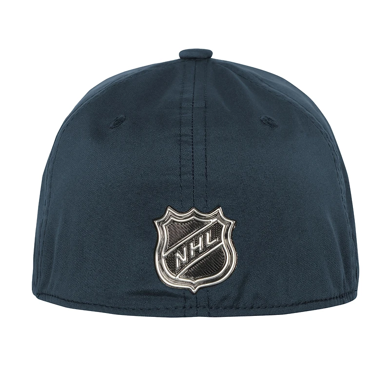 Youth Fanatics Charcoal Vegas Golden Knights Authentic Pro Training Camp Stretch Fit Hat