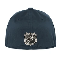 Youth Fanatics Charcoal Vegas Golden Knights Authentic Pro Training Camp Stretch Fit Hat