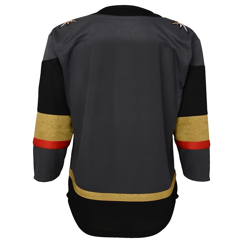 Youth Gray Vegas Golden Knights Alternate Premier Blank Jersey