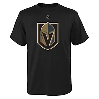 Youth Jack Eichel Black Vegas Golden Knights Player Name & Number T-Shirt