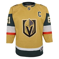 Jeunes Mark Stone Gold Vegas Golden Knights Captain Patch Premier Player - Maillot