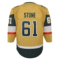 Jeunes Mark Stone Gold Vegas Golden Knights Captain Patch Premier Player - Maillot