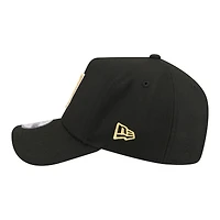 Youth New Era Black Vegas Golden Knights 9FORTY A-Frame Adjustable Hat