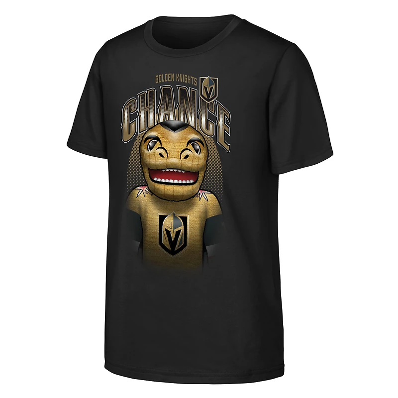 Youth Outerstuff  Black Vegas Golden Knights Mascot Highlight T-Shirt