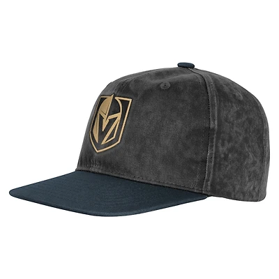 Youth Outerstuff  Silver/Black Vegas Golden Knights True Retro Deadstock Adjustable Hat