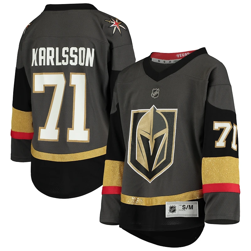 William Karlsson Grey Vegas Golden Knights Alternate Replica Player Jersey pour jeune