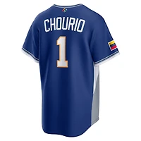 Maillot domicile Nike Jackson Chourio blanc Venezuela baseball Classique mondiale de 2026