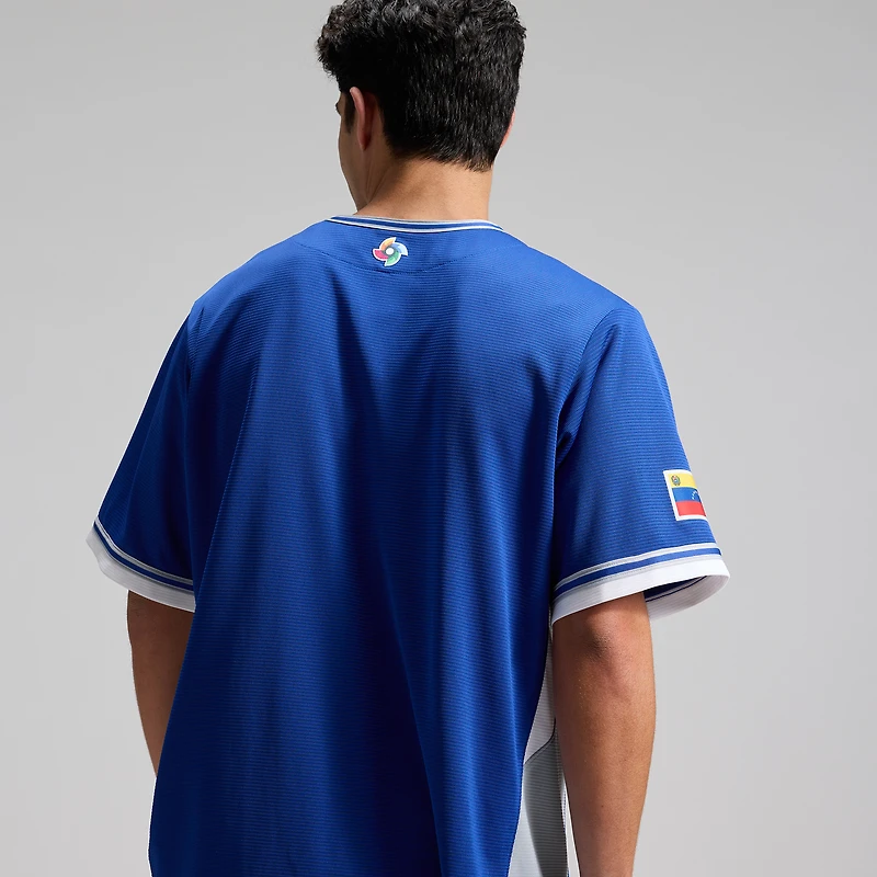Maillot domicile Nike blanc pour homme, Venezuela, Classique mondiale de baseball 2026