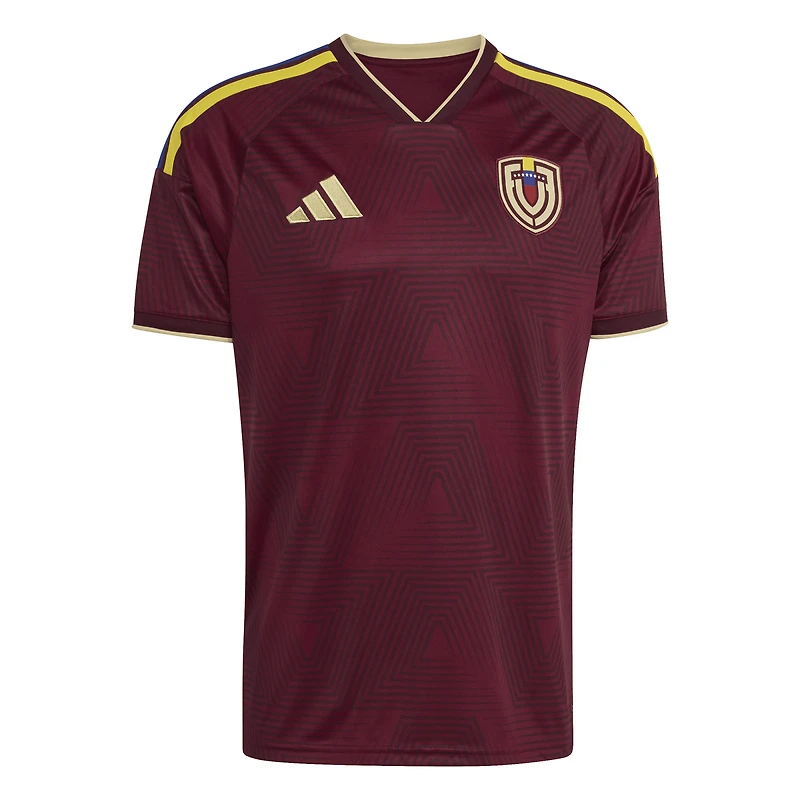 Men's adidas Wine Venezuela National Team 2026 Home Replica Jersey
