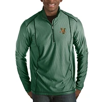 Veste à enfiler Desert Dry Tempo 1/2 zip pour homme, couleur vert Antigua, Vermont Catamounts