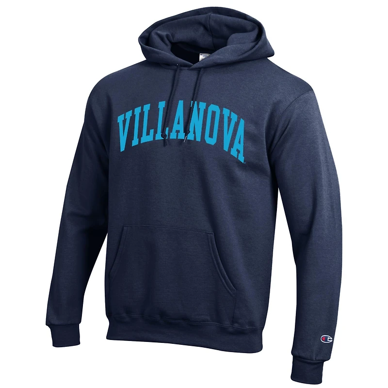 Men's Champion Navy Villanova Wildcats Basic Arch Fleece Pullover Hoodie