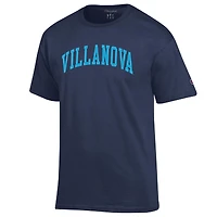 T-shirt basique Arch bleu marine pour homme, Champion Villanova Wildcats