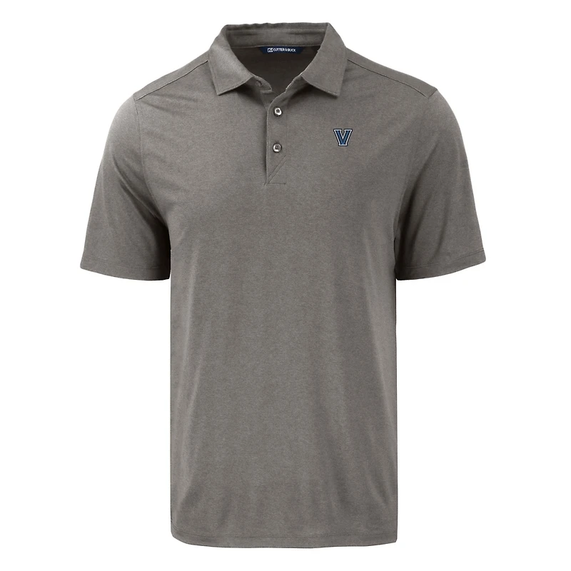 Polo écologique recyclé Coastline Epic Comfort pour homme, gris, Cutter & Buck, Villanova Wildcats