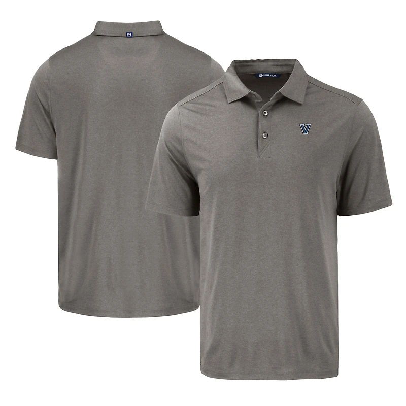 Polo écologique recyclé Coastline Epic Comfort pour homme, gris, Cutter & Buck, Villanova Wildcats