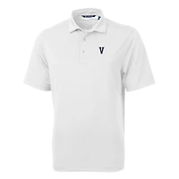 Men's Cutter & Buck White Villanova Wildcats Team Logo Virtue Eco Pique Recycled Polo