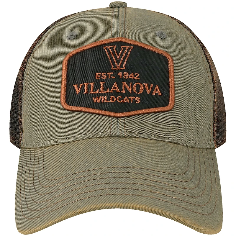 Men's Gray Villanova Wildcats Practice Old Favorite Trucker Snapback Hat