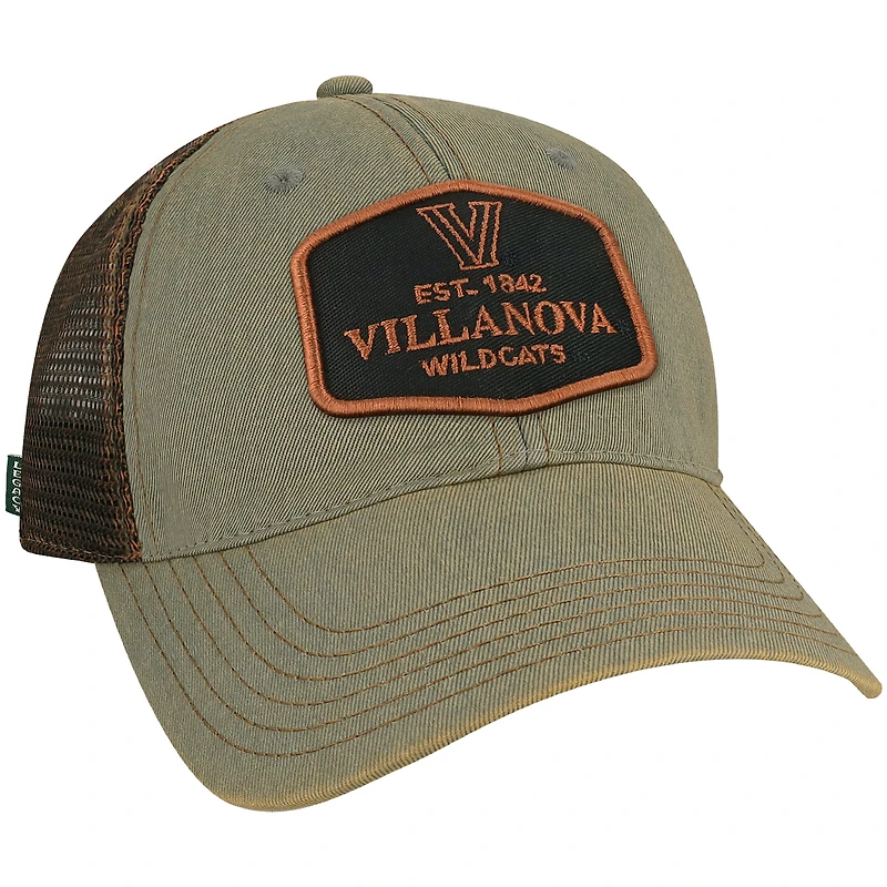 Men's Gray Villanova Wildcats Practice Old Favorite Trucker Snapback Hat