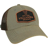 Men's Gray Villanova Wildcats Practice Old Favorite Trucker Snapback Hat