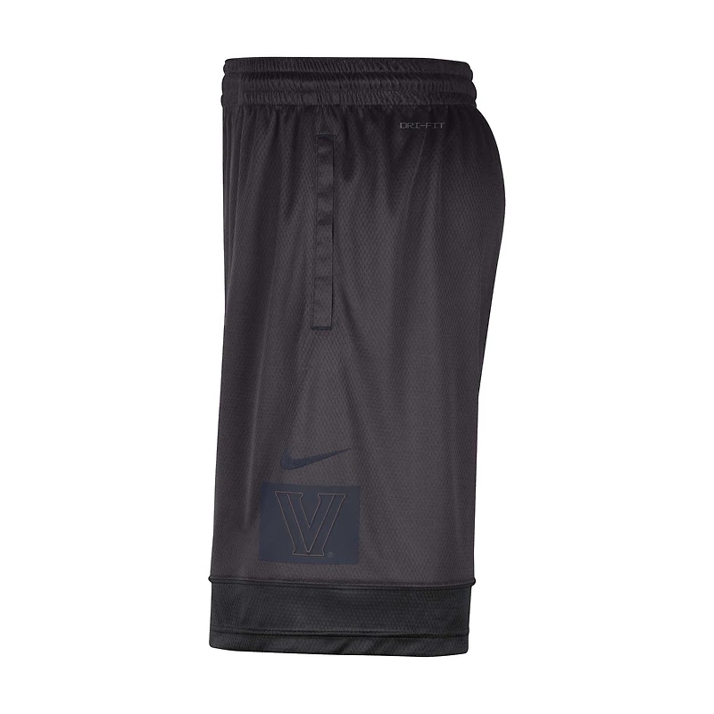 Men's Nike Charcoal Villanova Wildcats Performance Fast Break Shorts
