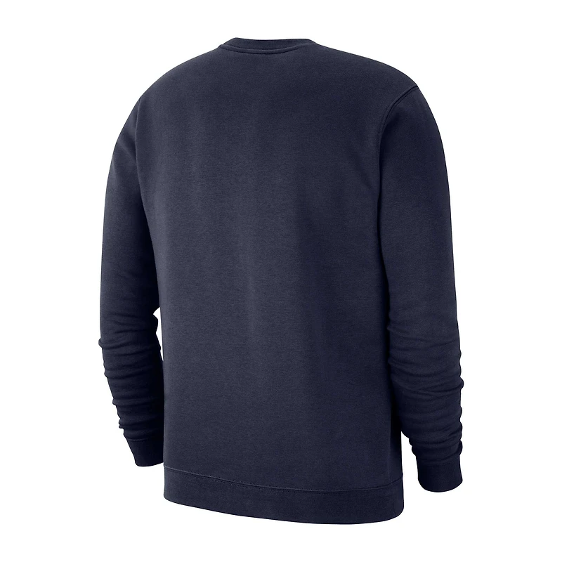 Sweat-shirt à enfiler Nike Villanova Wildcats Arch Club Fleece pour homme - Bleu marine