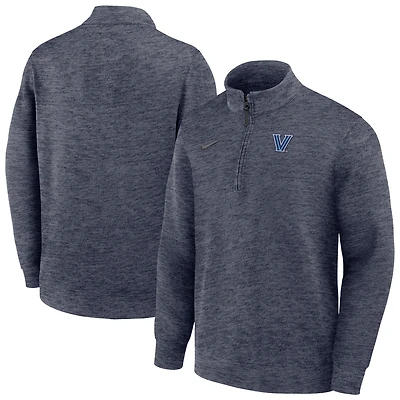 Men's Nike Navy Villanova Wildcats Coaches Dri-FIT Half-Zip Pullover