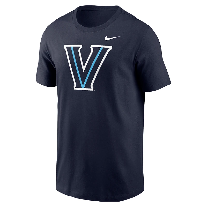 T-shirt Nike bleu marine avec logo Villanova Wildcats pour homme