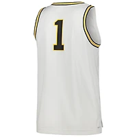Men's Nike #1 White Villanova Wildcats Replica Basketball Jersey