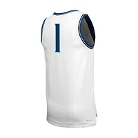 Men's Nike  White Villanova Wildcats #1 Retro Replica Basketball Jersey