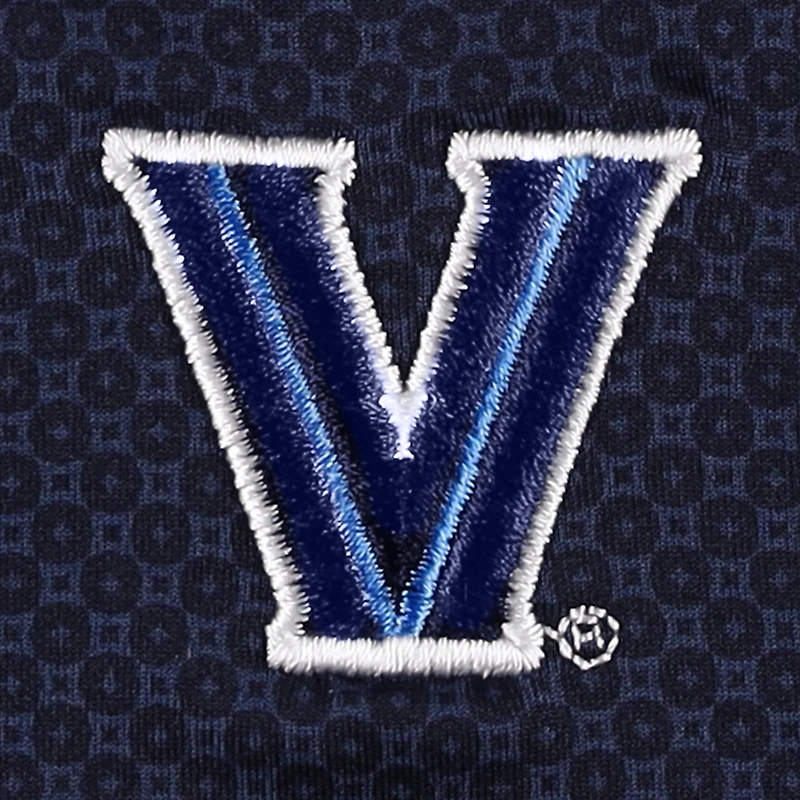Polo en jersey Peter Millar pour homme, bleu marine, Villanova Wildcats Dolly Performance