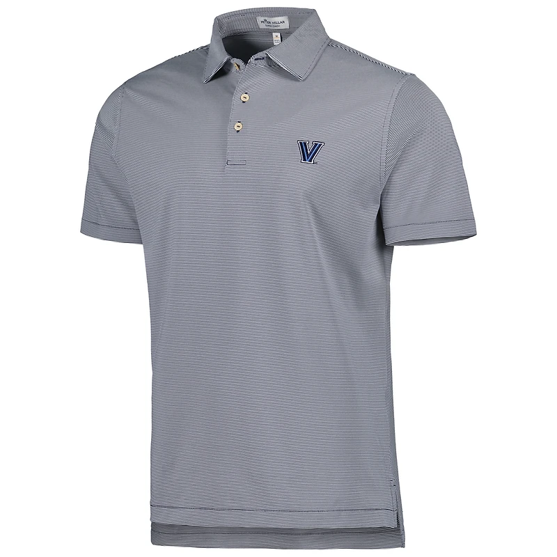 Polo en jersey à rayures Jubilee Villanova Wildcats pour homme Peter Millar, bleu marine