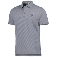 Polo en jersey à rayures Jubilee Villanova Wildcats pour homme Peter Millar, bleu marine