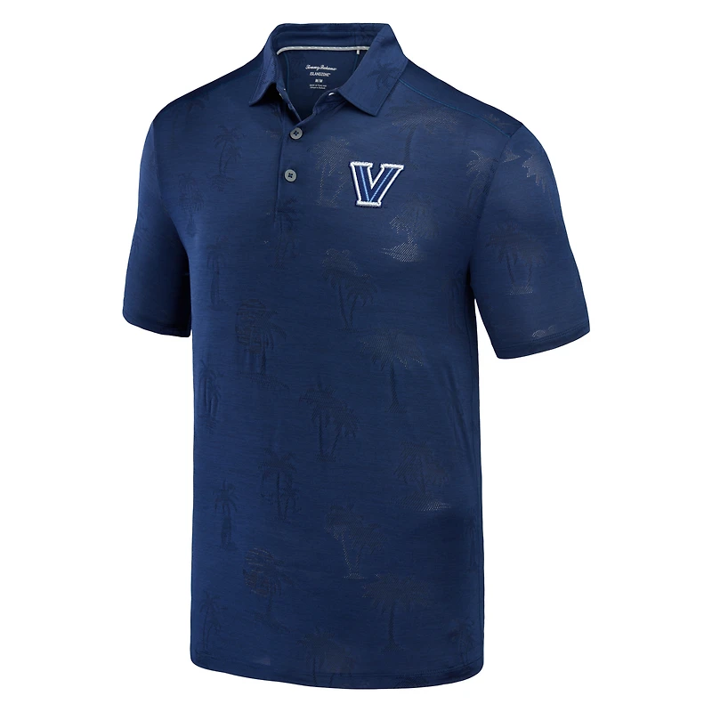 Men's Tommy Bahama Navy Villanova Wildcats Sport Palm Coast Palmera IslandZone Polo