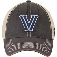 Casquette de camionneur tout-terrain Villanova Wildcats noir/crème Top of the World pour homme