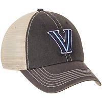 Casquette de camionneur tout-terrain Villanova Wildcats noir/crème Top of the World pour homme