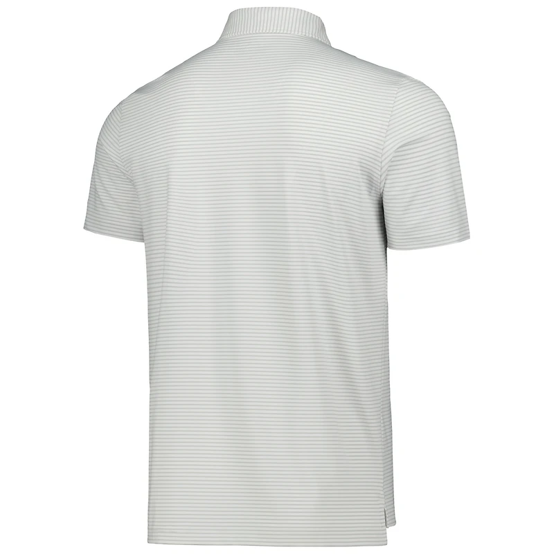 Men's Vineyard Vines Gray Villanova Wildcats Bradley Stripe Sankaty Polo