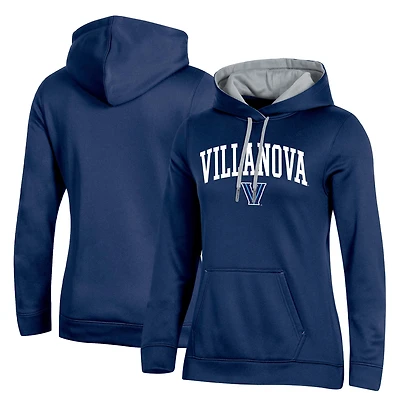 Sweat à capuche Champion Navy Villanova Wildcats Arch Logo 2.0 pour femme