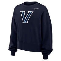 Women's Nike Navy Villanova Wildcats Phoenix Fleece Pullover Sweatshirt