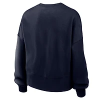Sweat-shirt polaire Nike Villanova Wildcats Phoenix bleu marine pour femme