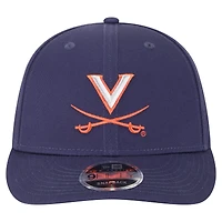 Men's New Era Navy Virginia Cavaliers Low Profile 9FIFTY Snapback Hat