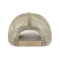 Men's '47 Khaki Virginia Cavaliers Foam Front Mesh Trucker Snapback Hat