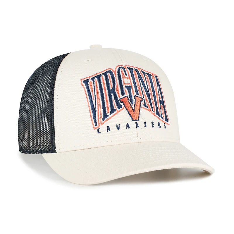 Casquette trucker ajustable pour homme '47 Natural Virginia Cavaliers Drawbridge
