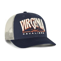 Casquette camionneur ajustable « 47 » bleu marine Virginia Cavaliers Arid pour homme