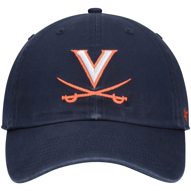 Men's '47 Navy Virginia Cavaliers Clean Up Adjustable Hat