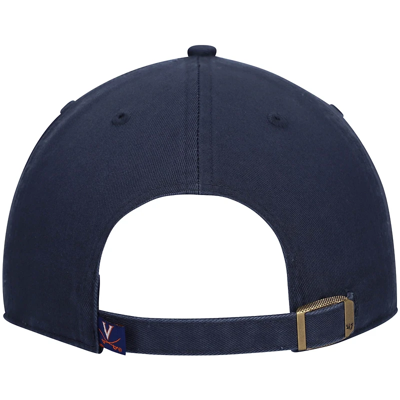 Men's '47 Navy Virginia Cavaliers Clean Up Adjustable Hat