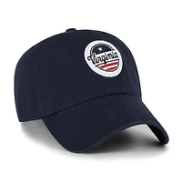 Casquette ajustable « 47 » bleu marine Virginia Cavaliers Clean Up pour homme